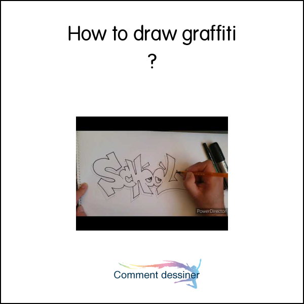 How to draw graffiti